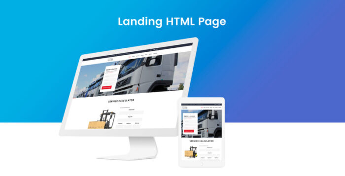 Cargo - Transportation HTML5 Landing Page Template - Features Image 2