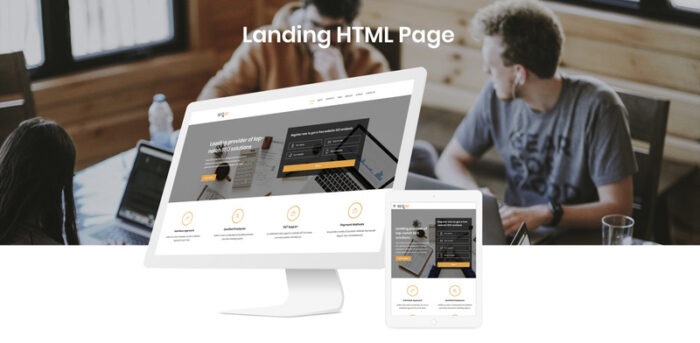 SEO Biz Modern HTML Landing Page Template - Features Image 2