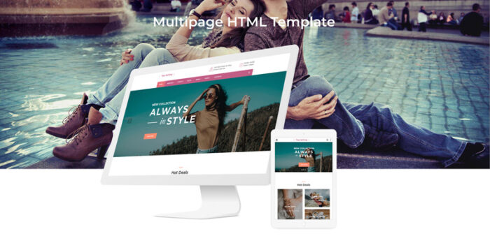 Top Selling - Fashion Store Multipage HTML5 Website Template - Features Image 2