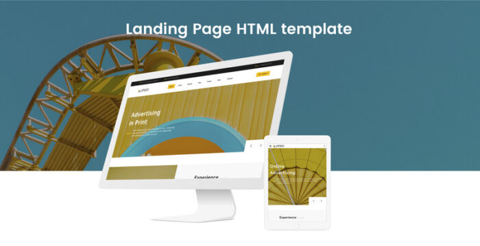 Upseo - Advertising HTML Landing Page Template - Features Image 2