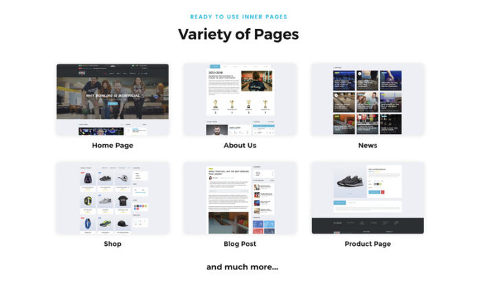 Strike - Bowling Multipage HTML Website Template - Features Image 3