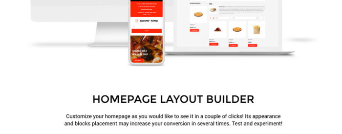 Yammy Time - Food Delivery Store Modern OpenCart Template - Features Image 2