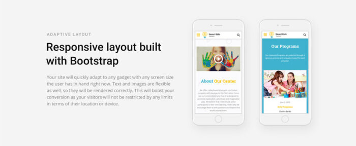 Smart Kids - Kids Center Ready-to-Use Creative HTML Website Template - Features Image 5