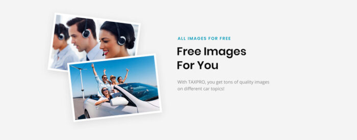 TaxPro - Taxi Service Landing Page Template - Features Image 4