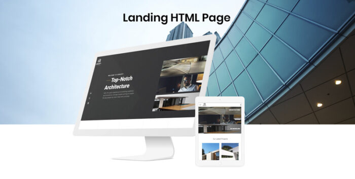 Concept - Architecture Creative HTML Bootstrap Landing Page Template - Features Image 2