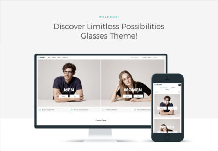 Blinky - Glasses Store ECommerce Minimal Elementor - Features Image 1