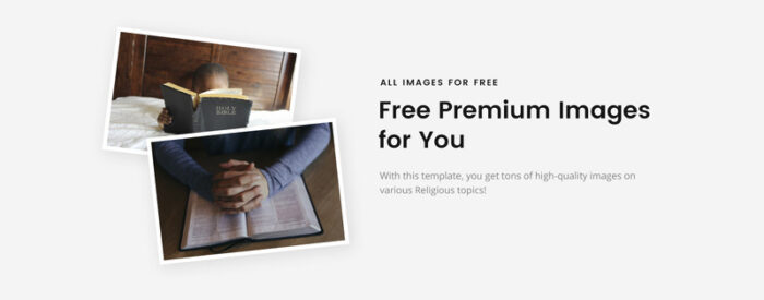 Hope - Catholic Church Multipage Modern HTML Website Template - Features Image 4