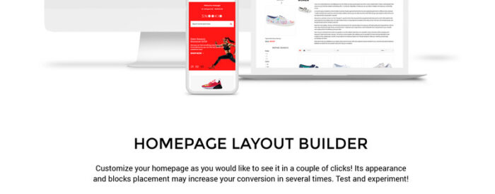 Snookio - Shoe Store eCommerce Clean OpenCart Template - Features Image 2