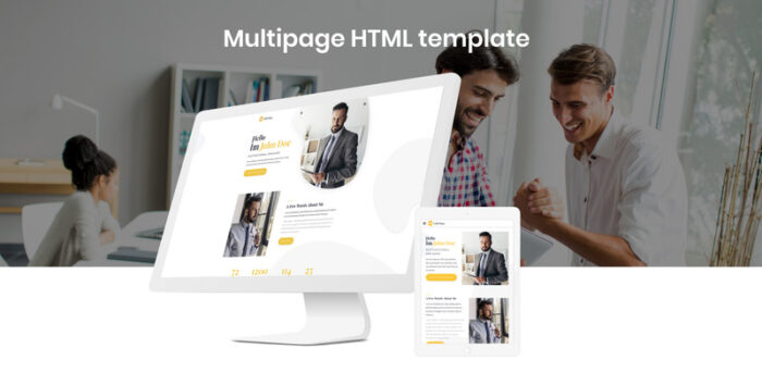 LifeTime - Motivational Speaker Clean Multipage HTML5 Website Template - Features Image 2