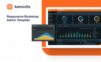 Adminifix - Creative Dashboard Admin Template - Features Image 1