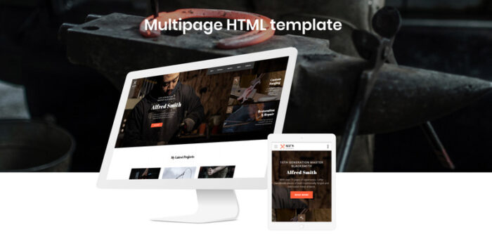 ALF's - Personal Page Modern Multipage HTML Website Template - Features Image 2