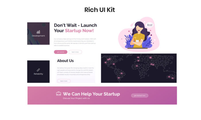 sUp - IT Creative HTML Landing Page Template - Features Image 2