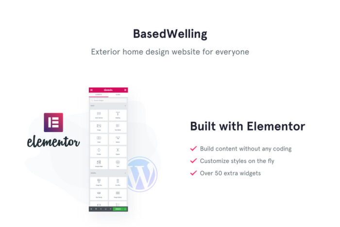 BasedWelling - Exterior Home design website for everyone WordPress Theme - Features Image 1