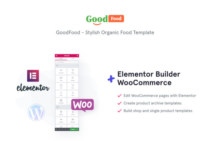 GoodFood - Stylish Organic Food Template WooCommerce Theme - Features Image 1