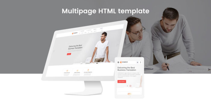 Metaphorist - Translation Bureau Multipage Elegant HTML Website Template - Features Image 2