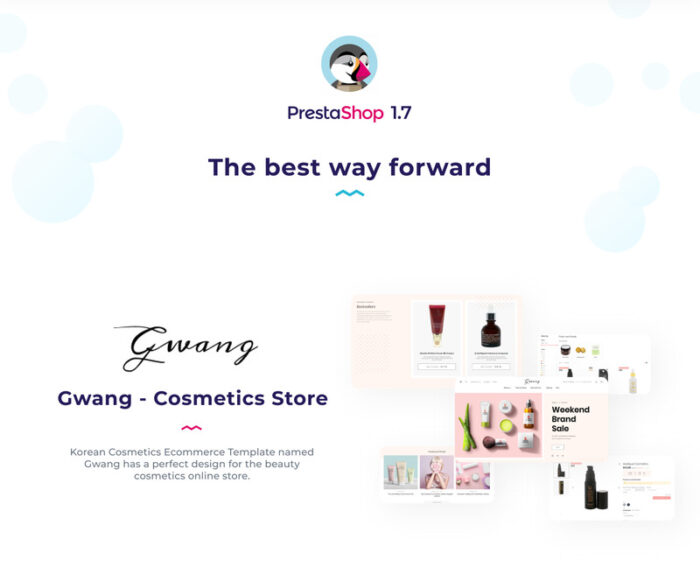 Gwang - Korean Cosmetics Ecommerce Templates PrestaShop Theme - Features Image 2