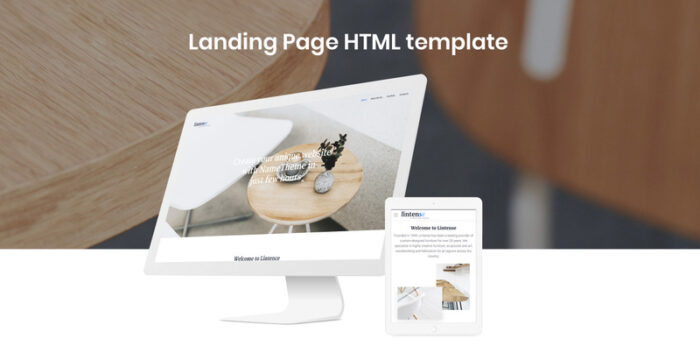Lintense Furniture Design - Interior Clean HTML Landing Page Template - Features Image 3