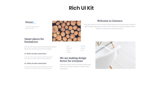 Lintense Furniture Design - Interior Clean HTML Landing Page Template - Features Image 4