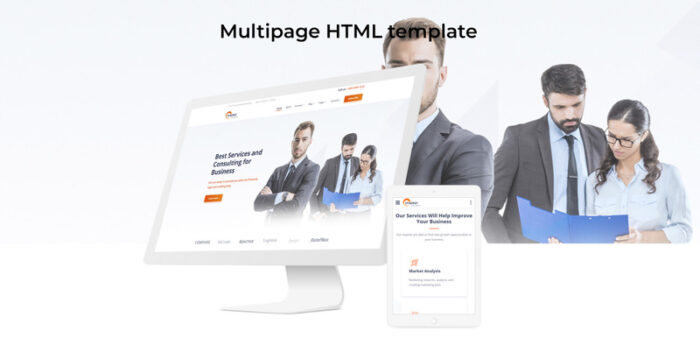 Synergy - Consulting Agency Multipage HTML Website Template - Features Image 2