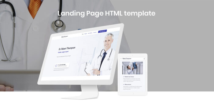 Lintense Doctor - Medical Clean HTML Landing Page Template - Features Image 3