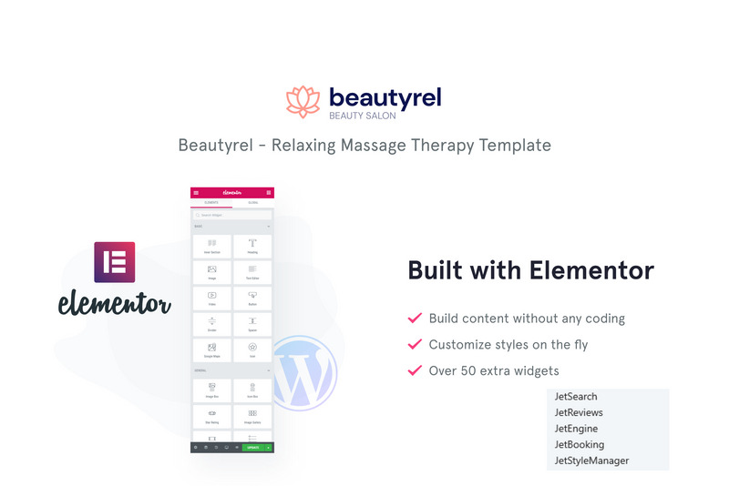 Beautyrel - Relaxing Massage Therapy WordPress Theme - Features Image 1