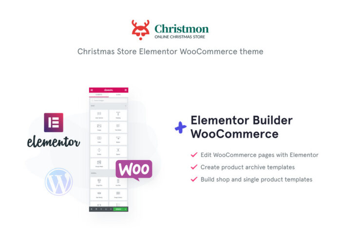 Christmon - Christmas Handicraft eCommerce Website WooCommerce Theme - Features Image 1