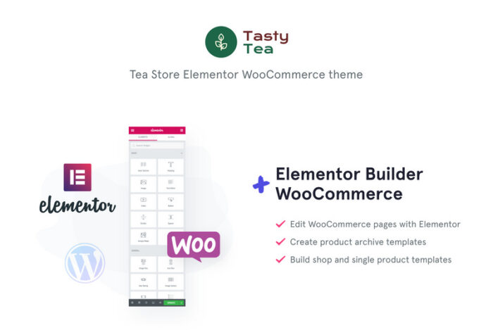 Tasty Tea - Tea eCommerce Website Template WooCommerce Theme - Features Image 1