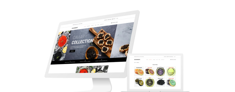 Caviar Store Template Shopify Theme - Features Image 1