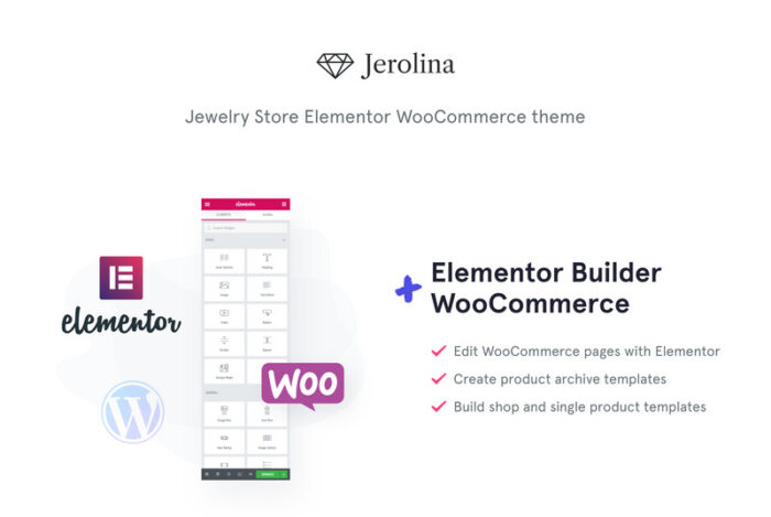 Jerolina - Glossy Jewelry & Watches Online Store WooCommerce Theme - Features Image 1