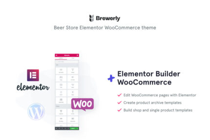 Brewerly - Engaging And Multifunctional Beer Shop Template WooCommerce Theme - Features Image 1