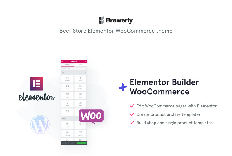 Brewerly - Engaging And Multifunctional Beer Shop Template WooCommerce Theme - Features Image 1