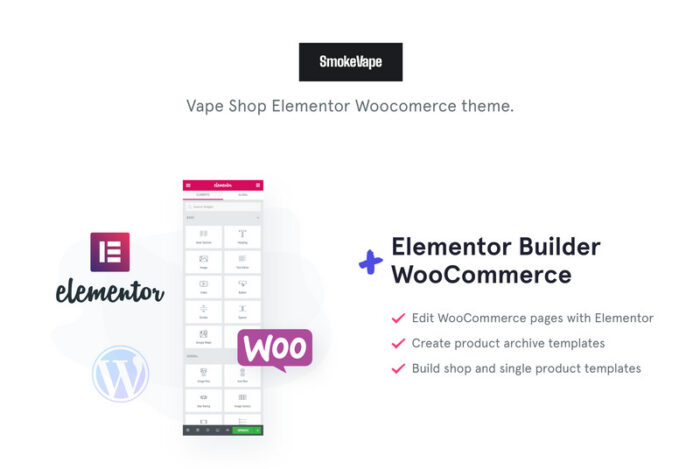 SmokeVape - Vape Shop eCommerce Websites WooCommerce Theme - Features Image 1