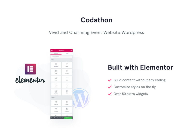 Codathon - Hackathon for Coders Landing WordPress Theme - Features Image 1