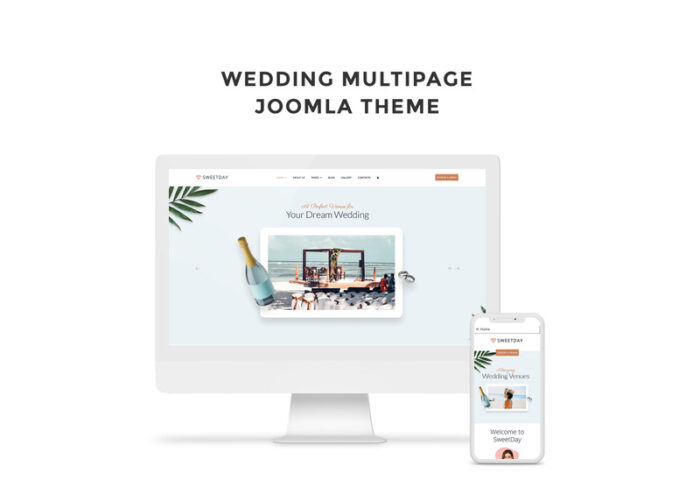 Sweetday - Wedding Venues Multipage Joomla Template - Features Image 1