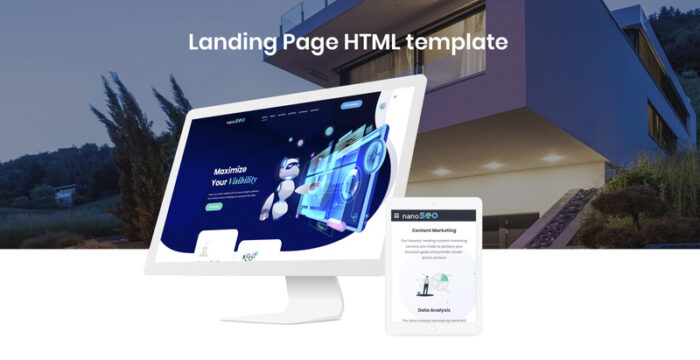 nanoSEO - SEO Business Landing Page Template - Features Image 2