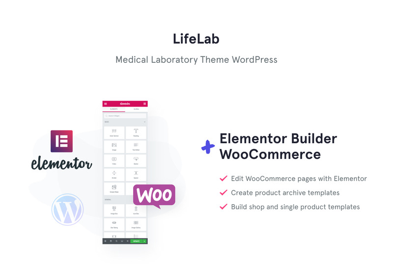 LifeLab - Medical Laboratory WordPress Theme - Features Image 1