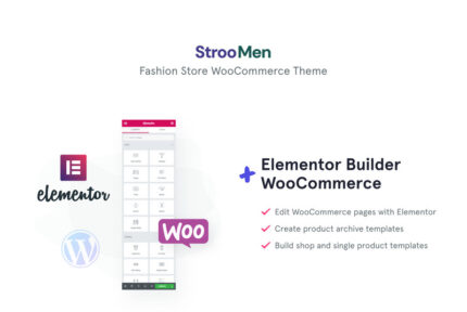 StrooMen - Men's Fashion eCommerce Store WooCommerce Theme - Features Image 1