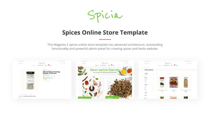 Spicia - Spices Online Store Template Magento Theme - Features Image 3