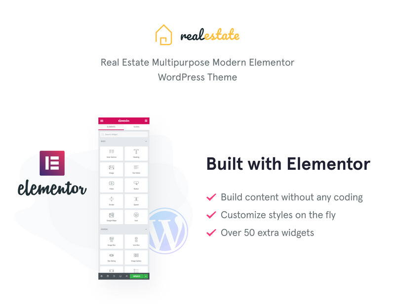 Real Estate - Real Estate Agent WordPress Theme - Features Image 1