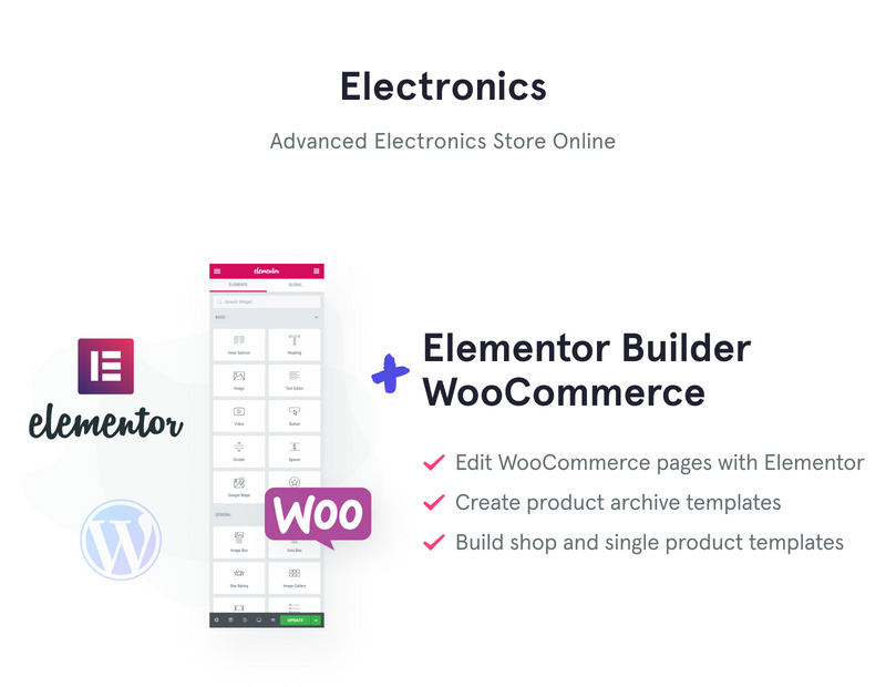 Electronics - Advanced Electronics Store Online WooCommerce Theme - Features Image 1