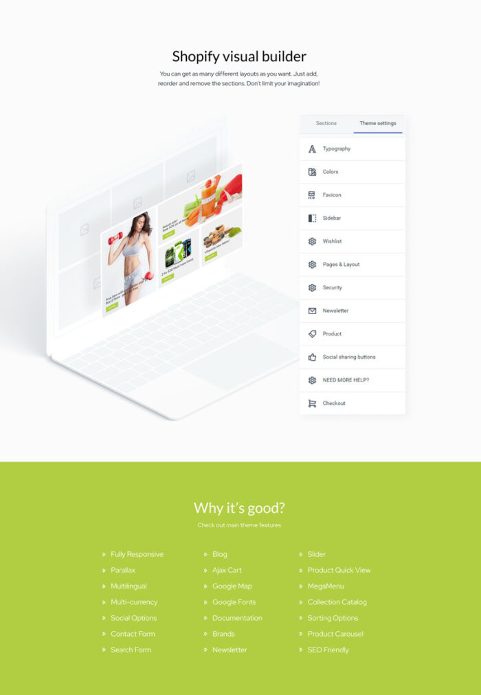 Sportensity - Sports Store eCommerce Clean Shopify Theme - Features Image 2