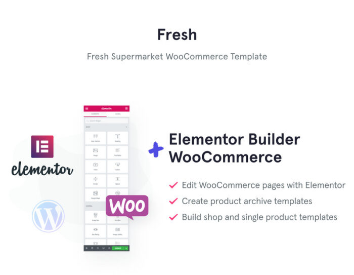 Fresh Fresh - Supermarket Woocommerce Template for easy sales WooCommerce Theme - Features Image 1