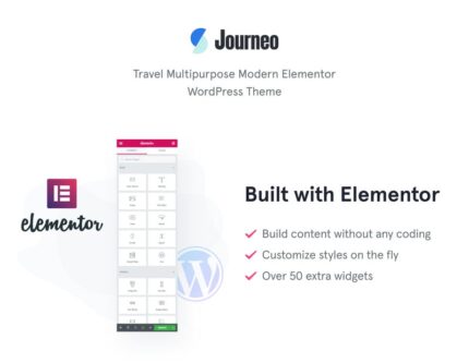 Journeo - Travel Agency WordPress Elementor Theme - Features Image 1