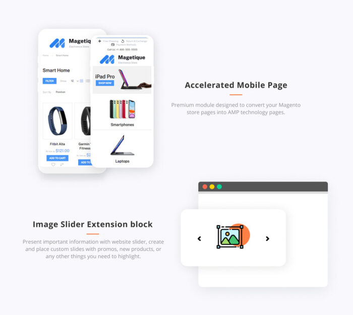 Magetique - Electronics Store Magento Theme - Features Image 4