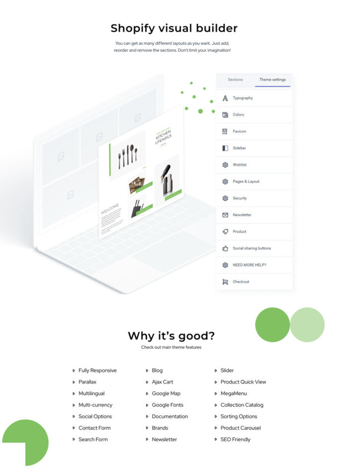 Kitchef - Housewares Ready-To-Use Clean Shopify Theme - Features Image 2