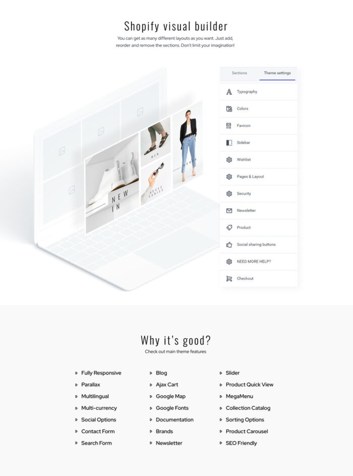 sshoes - Shoe Store Clean Shopify Theme - Features Image 2