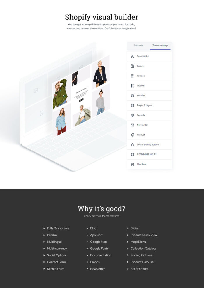 Urban People - Fashion Store Multipage Creative Shopify Theme - Features Image 2