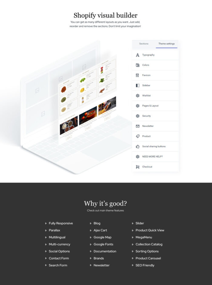 Spice House - Spice Shop Modern Shopify Theme - Features Image 2