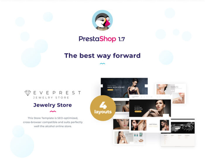 Eveprest Jewelry 1.7 - Jewelry Store PrestaShop Theme - Features Image 2