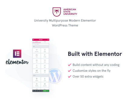 American State University - University WordPress Theme - Features Image 1